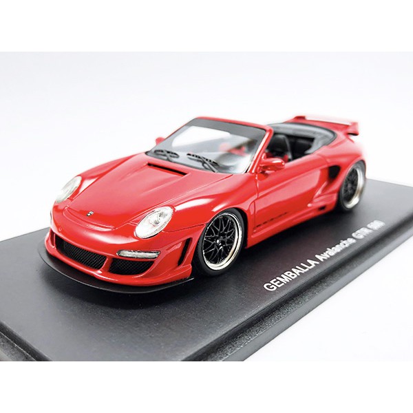 【秉田屋】Spark Porsche 911 997 Gemballa Avalanche GTR 500 紅 1/43