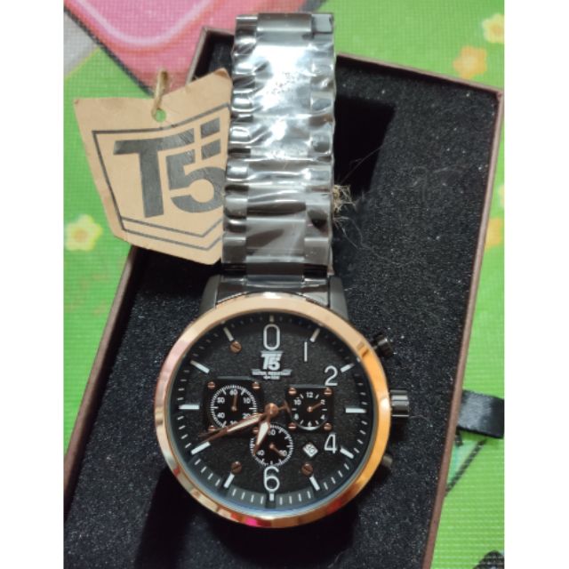轉售 潮牌T5三眼計時手錶