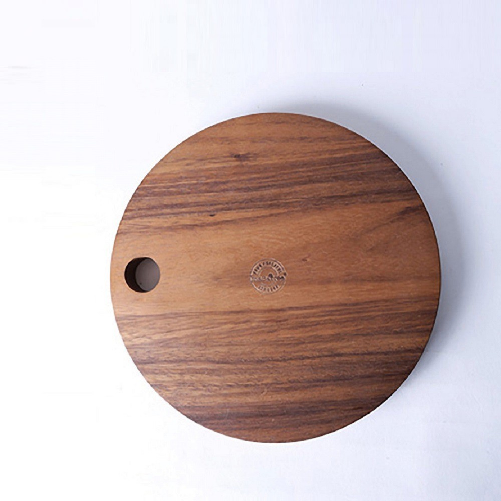 【Chabatree】LIMPID圓形砧板《泡泡生活》泰國製 擺盤 北歐風 木製