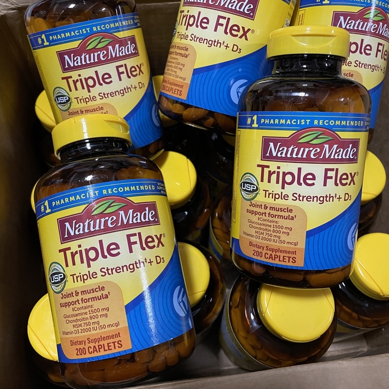 【下標用】Nature Made萊萃美TripleFlex Triple Strength D3 200粒