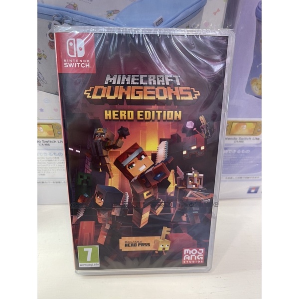 全新現貨⚠️NS Switch 我們世界 地下城 英雄版 Minecraft 當個創世神 我的創世神 麥塊