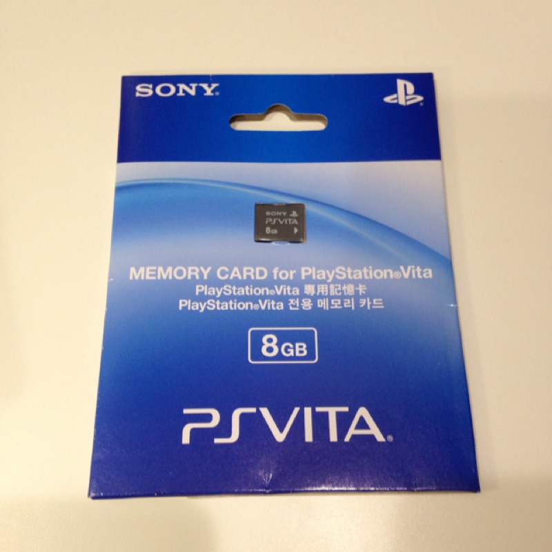 Sony PlayStation psvita 原廠記憶卡 8G（附遊戲卡收納盒）