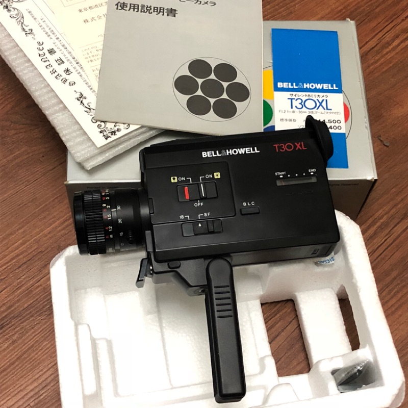 全新品 Bell &amp; Howell T30 XL 8釐米攝影機 Super 8