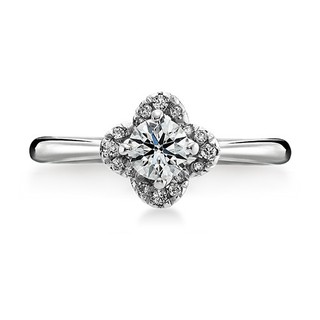 【My Promise 鑽誓山盟】 天然鑽石 訂婚鑽戒 / 女戒 50分求婚戒指 生日禮物 情人節禮物
