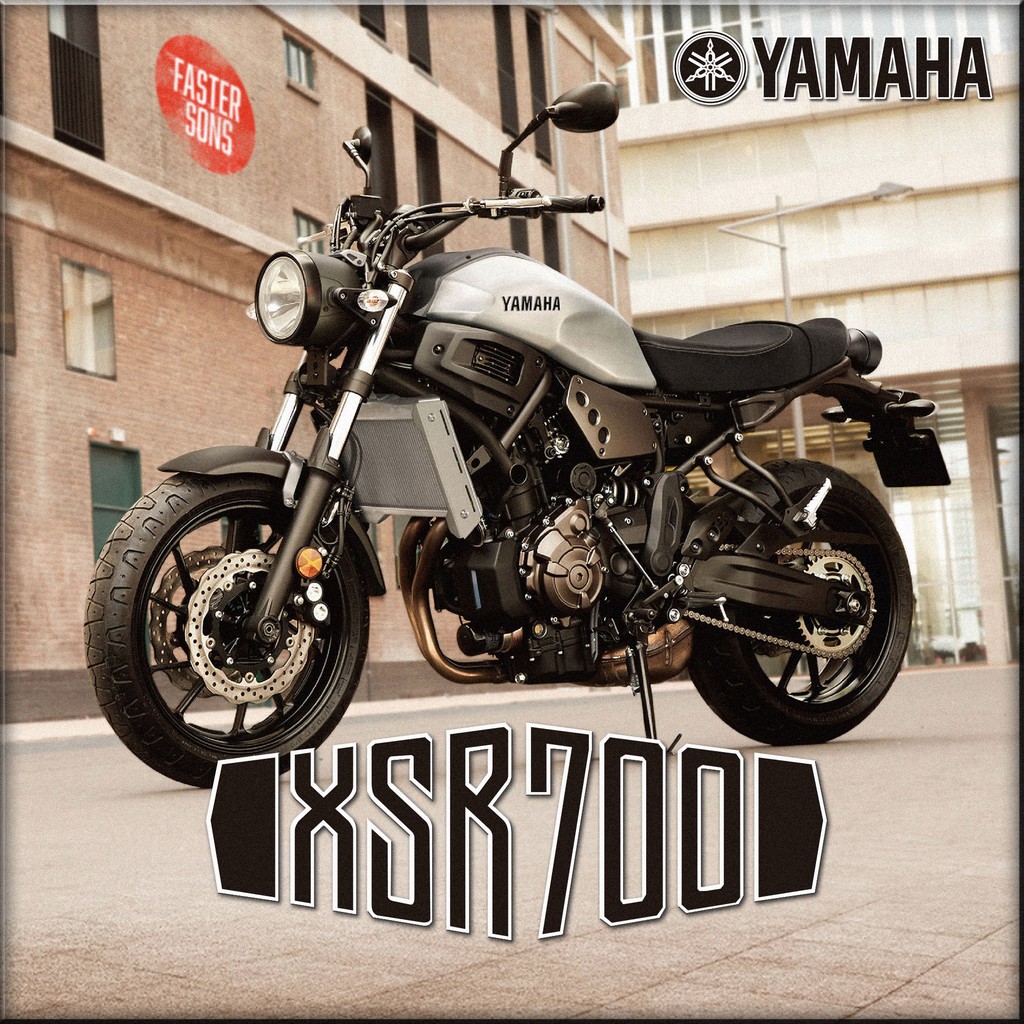 Y109【YAMAHA 山葉機車】【輪騎穩】 XSR 700 復古街車 CAFE RACER