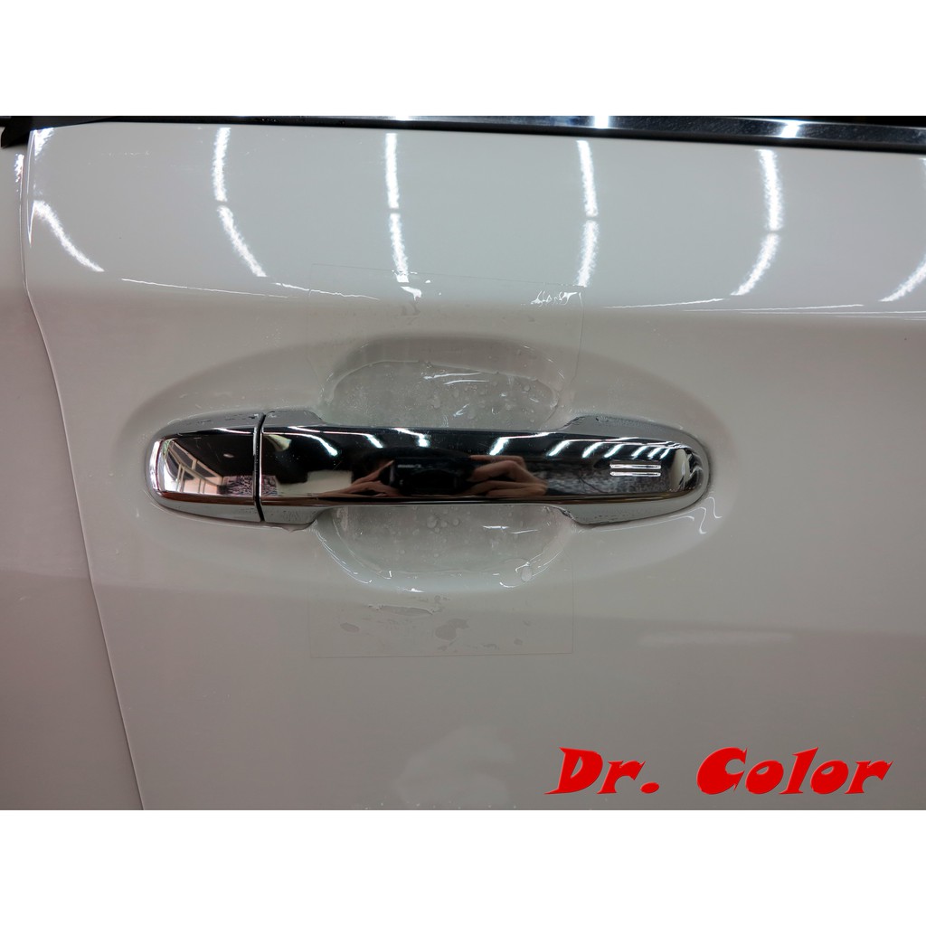 Dr. Color 玩色專業汽車包膜 Subaru Impreza 細紋自體修復透明犀牛皮_門碗