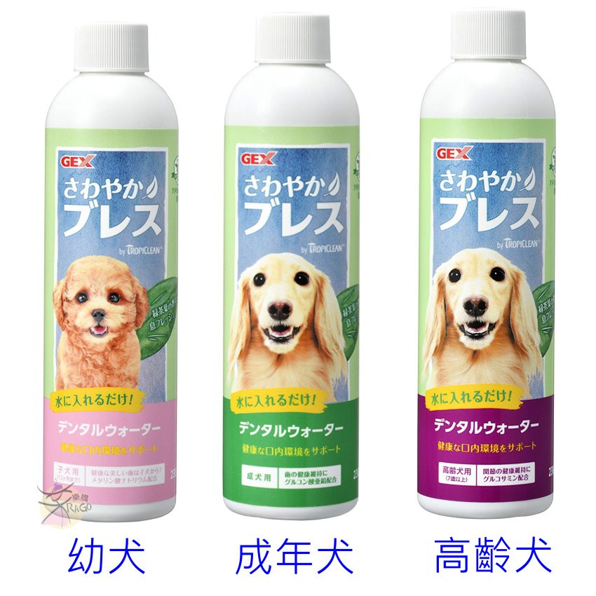 GEX 犬用口腔護理 綠茶漱口水 【樂購RAGO】 日本進口