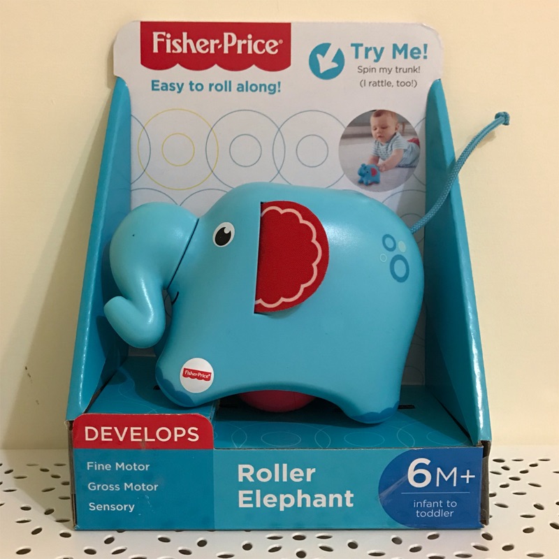 fisher price roller elephant