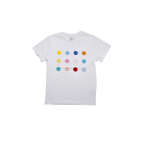 ［近全新］藝術家Damien Hirst T-shirt 短踢 村上隆 潮流 kaws奈良