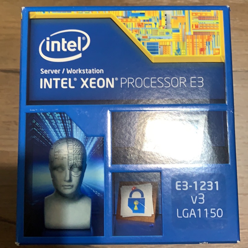 CPU：IntelR XeonR 處理器 E3-1231 v3 (E3-1231 v3效能直逼I7-4790K)