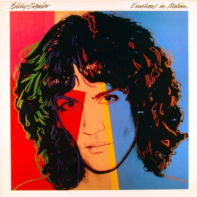 【限量搶購】美國二手黑膠 Billy Squier/Emotions in Motion 1982