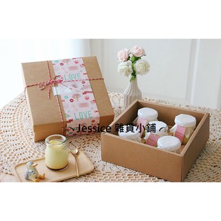☆╮Jessice 雜貨小鋪╭☆牛皮 無印 6吋 乳酪 蛋糕 空紙盒 10入$360 (內襯可依需求另外選購)