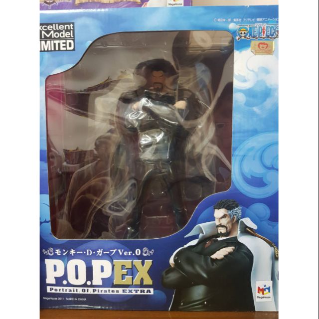  航海王 全新現貨 日版 POP P.O.P DX EX 卡普 海軍中將 英雄 年輕 Ver.0