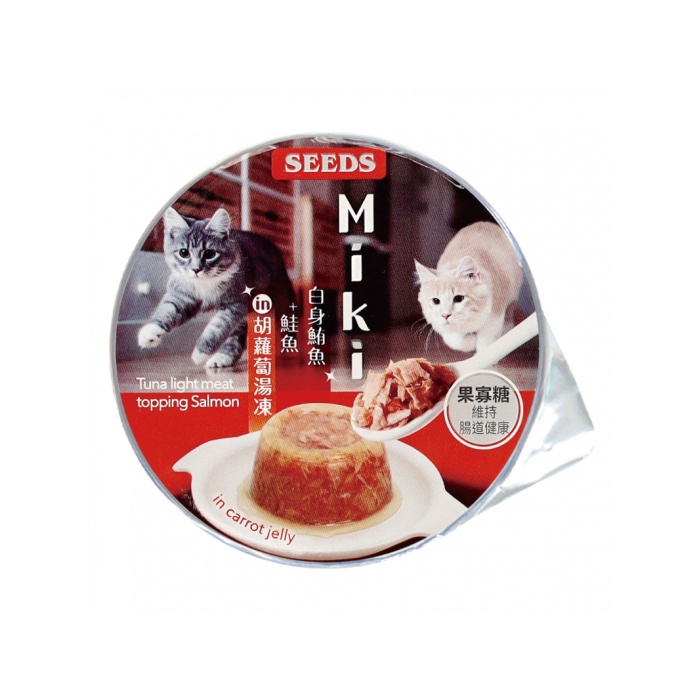 seeds 貓罐頭 Miki 貓凍罐 特級 惜時 機能 愛貓 餐杯 80g 貓罐 貓餐盒 貓餐包