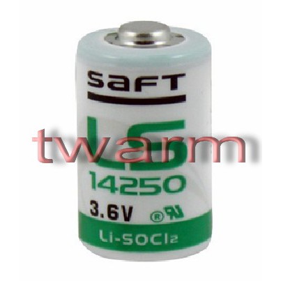 TW11296 / LS14250 PLC鋰電池 / SAFT帥福得  3.6V 1/2AA 14250