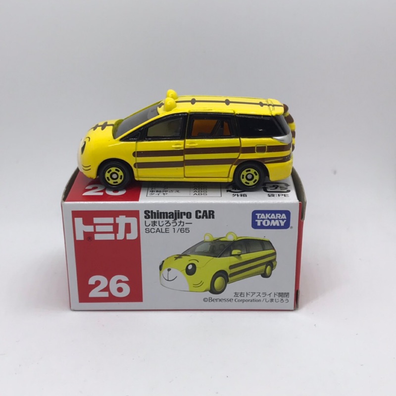 TOMY TOMICA NO.26 SHIMAJIRO CAR 巧虎