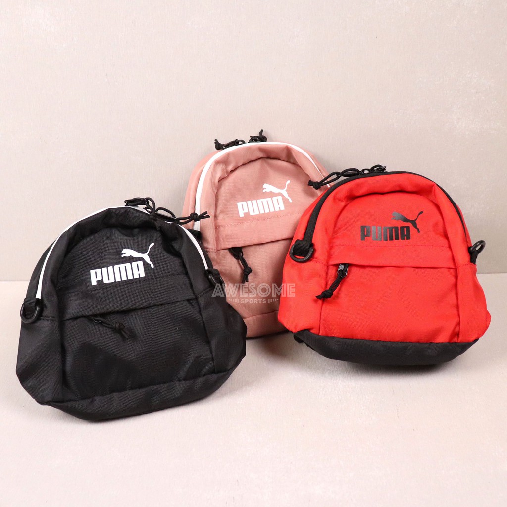 [歐鉉]PUMA MINI BACKPACK LOGO 後背包 肩背包 兩用 076154-04 03 02