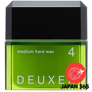 【日本直送】DEUXER 3號 中號 髮蠟 硬蠟 4 80g