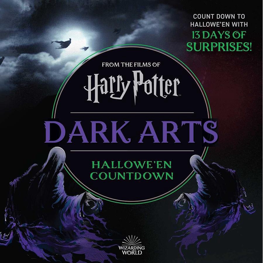 Harry Potter Dark Arts: Countdown to Halloween/《哈利波特》黑魔法萬聖節倒數日曆/Insight Editions eslite誠品
