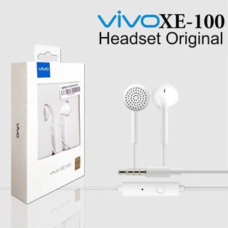 Vivo XE100耳機立體聲語音通話有線耳機vivo XE100 X5 X6 X7 X9 X20 X21 X23 V5