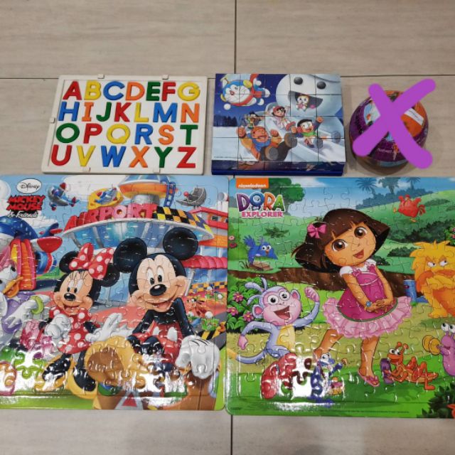 幼兒益智拼圖英文磁鐵組