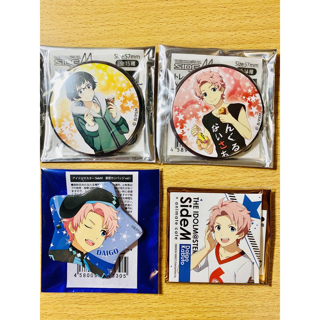 D145 偶像大師sidem 徽章15 F Lags 秋月涼 九十九一希 兜大吾 蝦皮購物