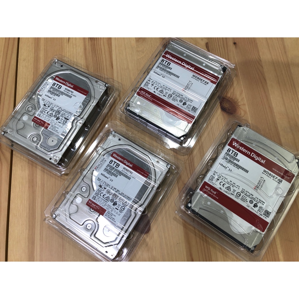 [ 二手 ] WD Red plus / WD Red / 8TB 3.5吋 NAS SATA硬碟