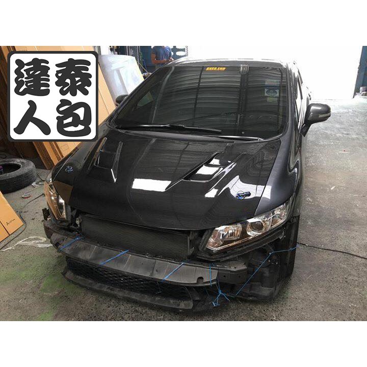 『泰包達人』Honda Civic K14 喜美 9 代 FB 泰國 Carbon 手工 卡夢 引擎蓋