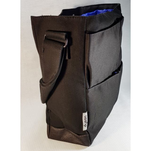 全新Dyson四格側背包 大容量 工具袋 購物袋 黑色