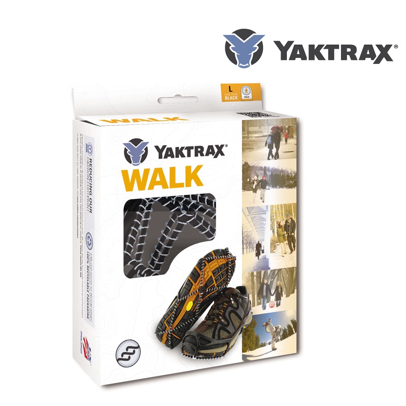 YAKTRAX 美國 攜帶式快捷冰爪 輕量化 專利360度的抗摩擦環帶設計 增加耐用性 YA1087