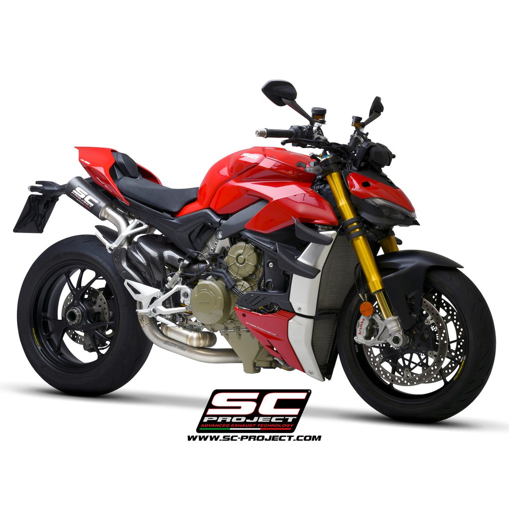 DNS部品SC PROJECT排氣管Ducati Streetfighter V4 S CRT-M2 鈦合金全段排氣管