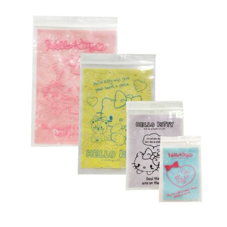 三麗鷗 Hello Kitty 夾鏈整理袋 XS/S/M/L (4款可選) 收納 透明 塑膠【5ip8】