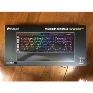 Corsair 海盜船 K95 RGB PLATINUM XT Cherry MX 銀軸 機械式鍵盤