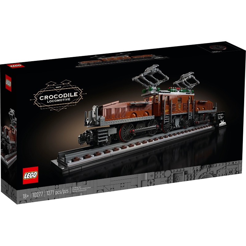 【亞當與麥斯】LEGO 10277 Crocodile Locomotive^