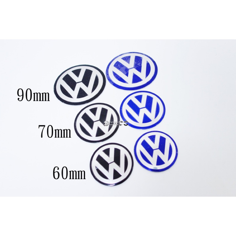 VW 福斯 鋁圈貼 GOLF2 3 4 5 6 7 BEETLE PASSAT B5 BORA LUPO POLO