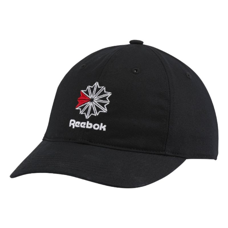 REEBOK CLASSIC CAP 電繡棒球帽 經典老帽 棒球帽 黑 老帽 帽子