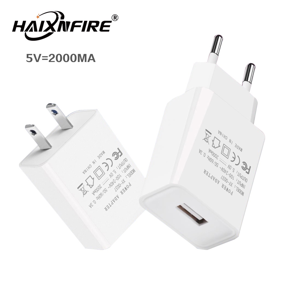 Haixnfire MX-0037 AC DC 通用 5V 2A USB 電源適配器電源 USB 電源 USB 充電器