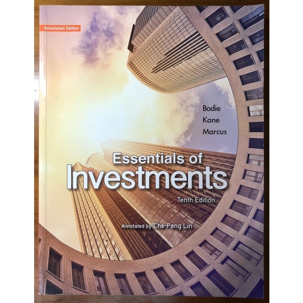Essentials of investments 投資學 原文書