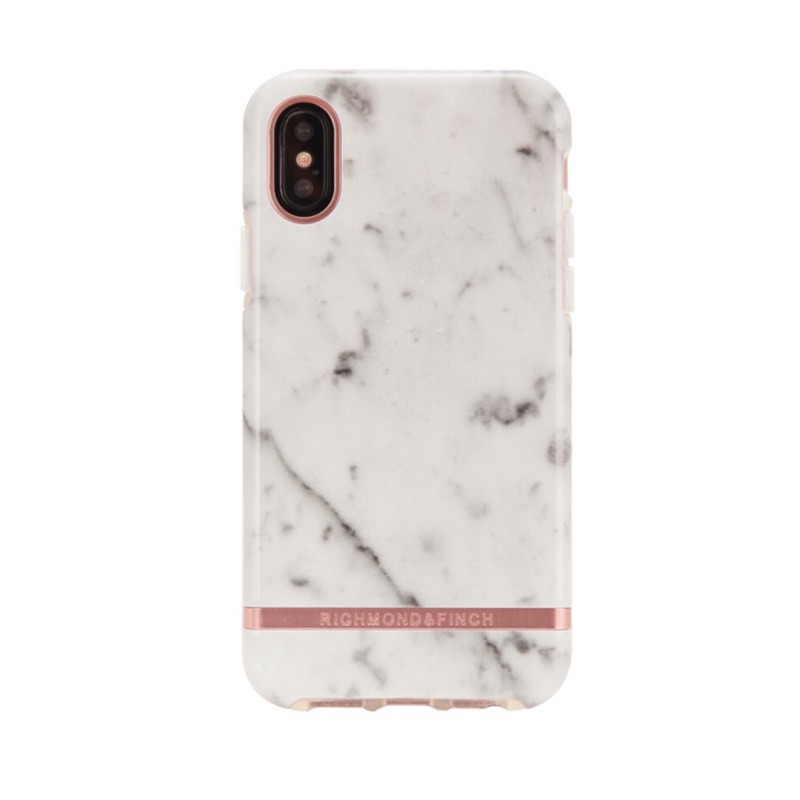 [二手/九成新] RICHMOND&amp;FINCH 白色大理石手機殼 iPhone XS MAX