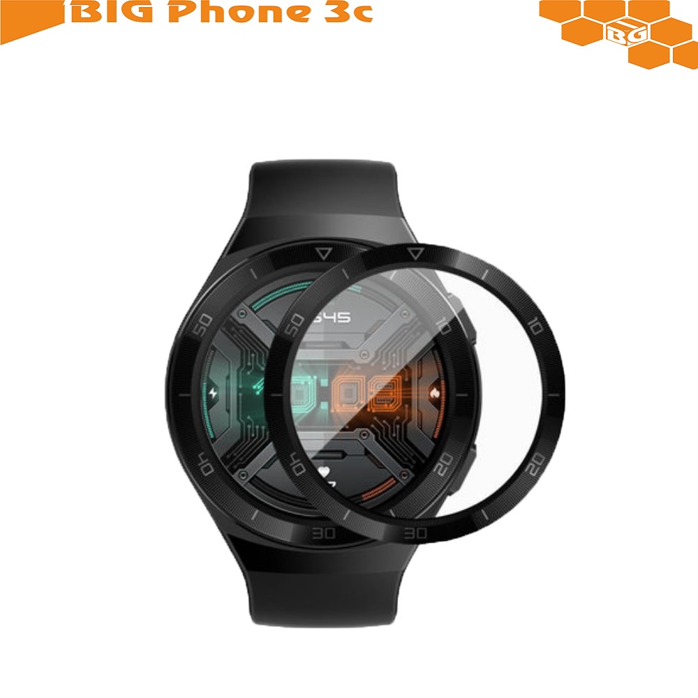 BC【3D曲面複合】華為 手錶 GT2E 46mm PMMA+PC 防刮 耐刮 全螢幕 保護膜 保護貼