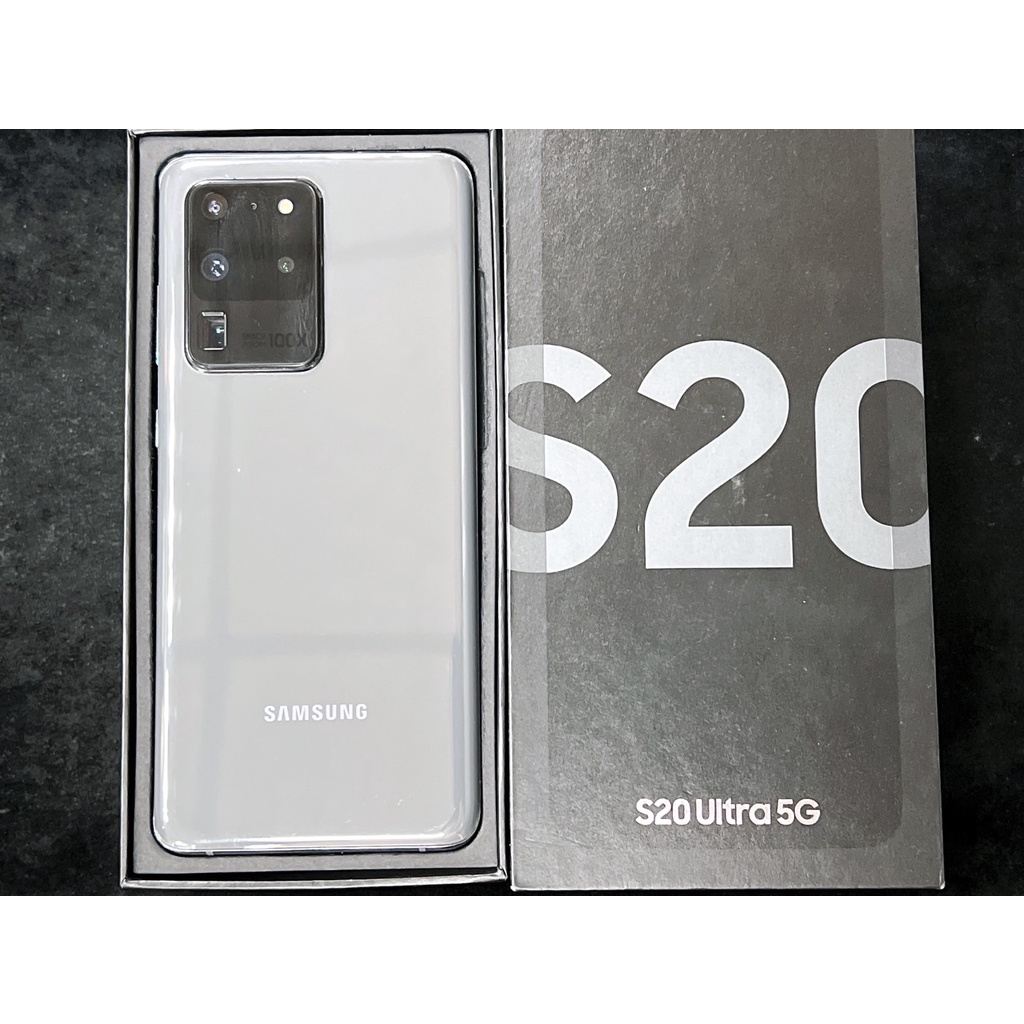 【直購價:14,900元】SAMSUNG Galaxy S20 Ultra 5G 512GB 灰色 (二手 9成新)