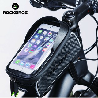 PowerRider 017-1BK 自行車 腳踏車 手機大容量防水袋 手機支架【酷瘋】【原廠臺灣公司貨，有保固】