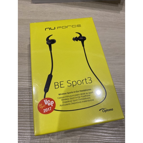 週末 出清 全新便宜賣 Optoma NuForce BE Sport3 無線藍芽耳機