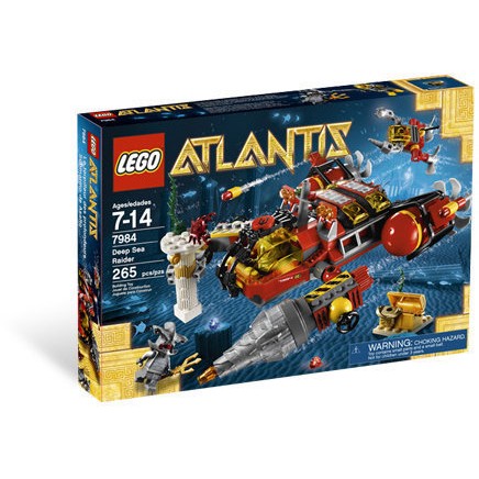 ★Tomohime★ LEGO 樂高 亞特蘭提斯 ATLANTIS 7984 深海突擊者 Deep Sea Raider