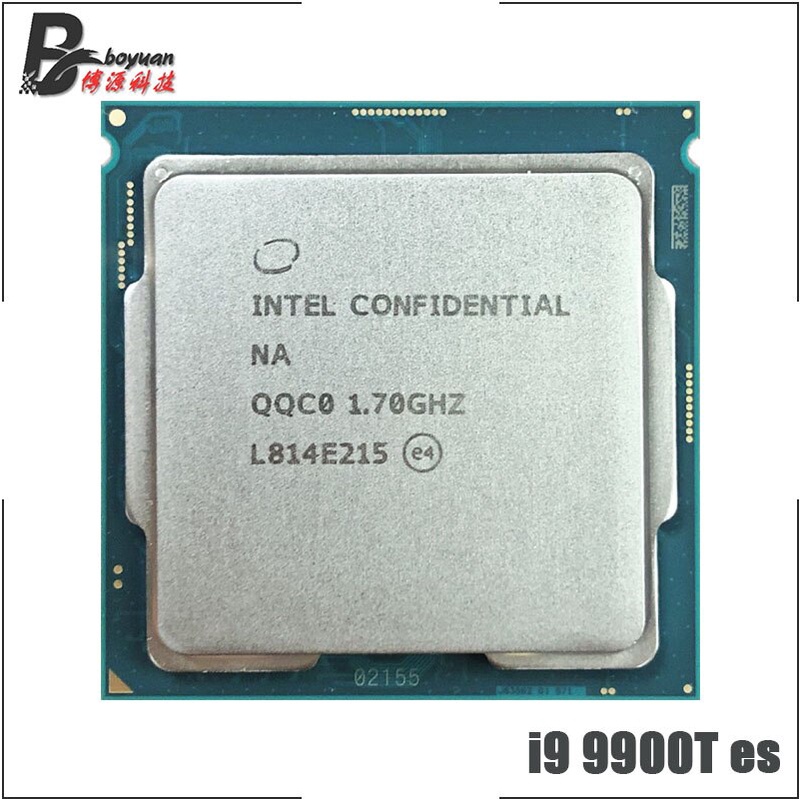 英特爾 Core i9-9900T es i9 9900T es QQC0 1.7 GHz 八核十六進程 CPU 處理器