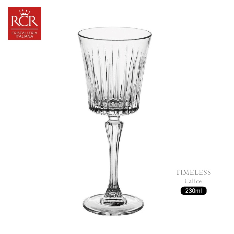 義大利RCR TIMELESS系列 紅酒杯 230ml無鉛水晶玻璃 香檳杯高腳杯 KAYEN