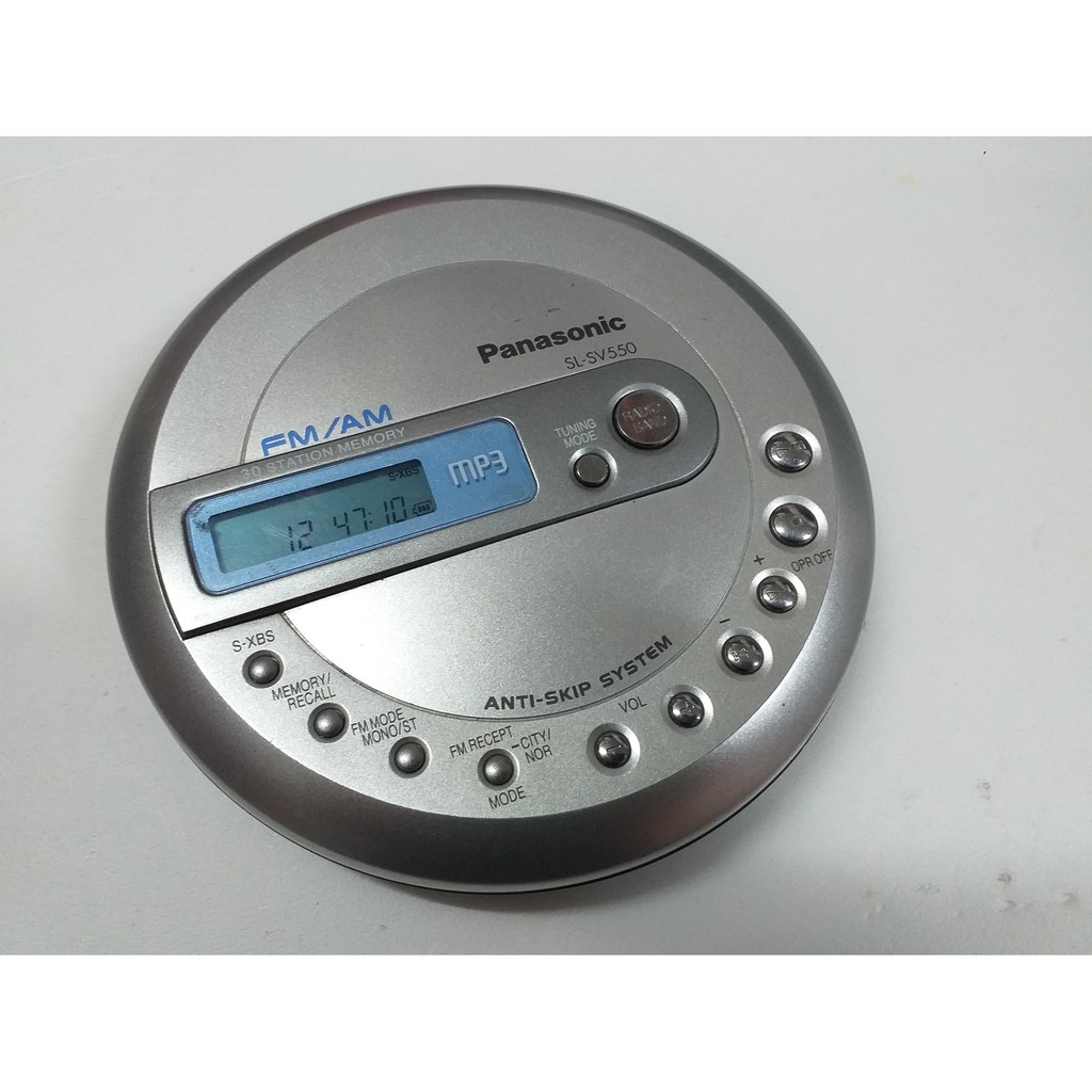 二手國際PANASONIC SL-SV550 MP3 CD隨身聽| 蝦皮購物