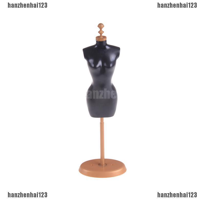 Hzh黑色人體模型架模型娃娃衣服禮服禮服展示架
