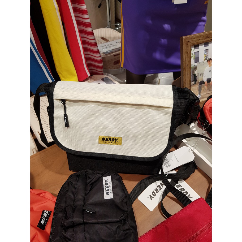 nerdy messenger bag