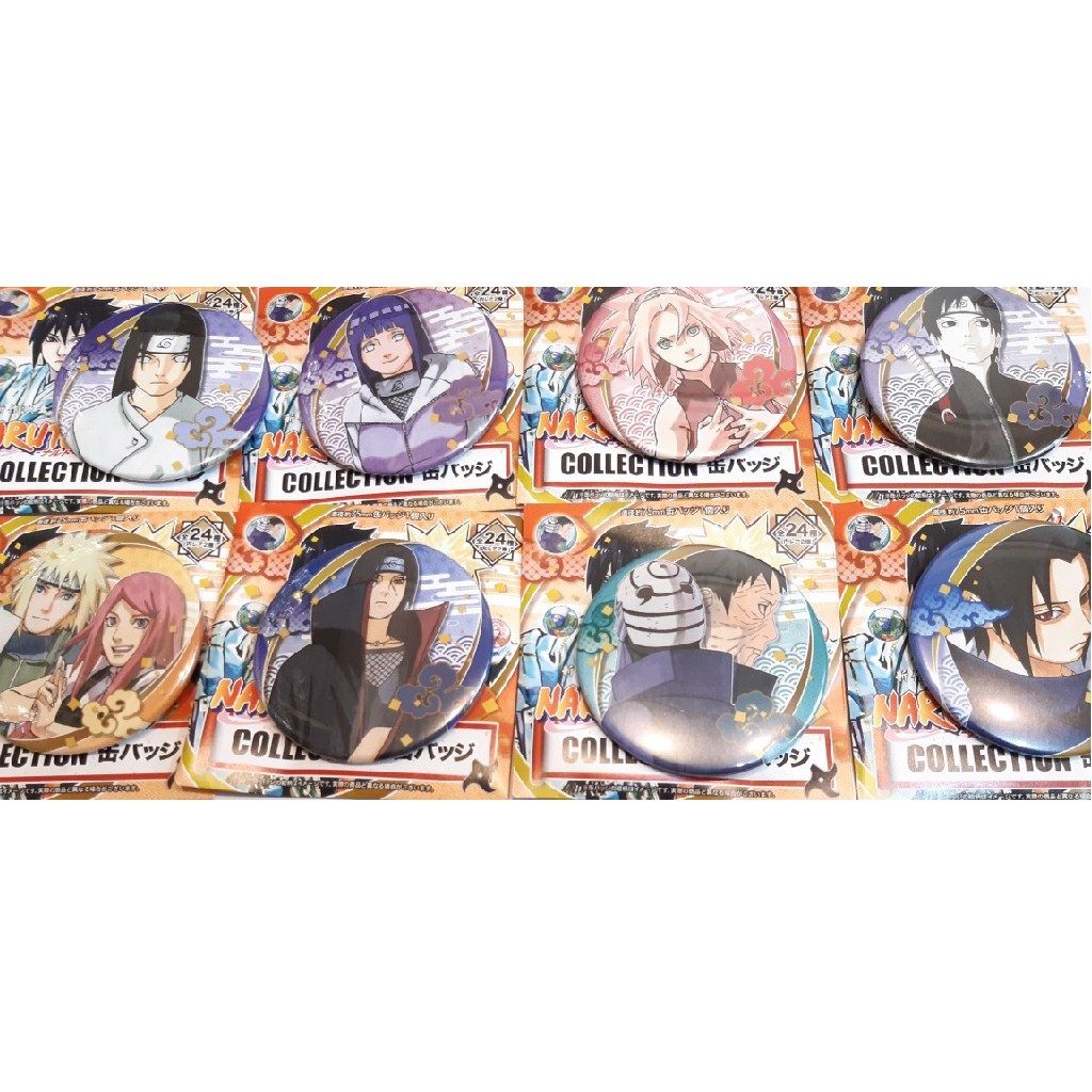 日版火影忍者naruto 新歌舞伎編大徽章鼬雛田祭小櫻寧次佐助四代水門湊 蝦皮購物